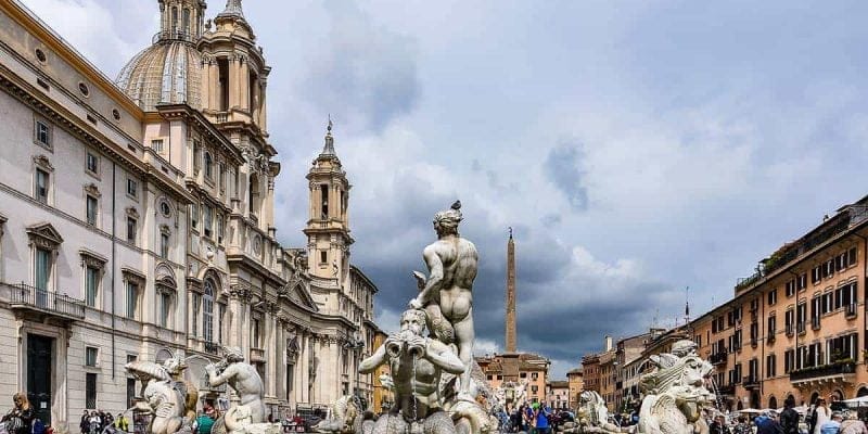 Que ver en Roma en 4 días | Plaza Navona, Roma, Italia