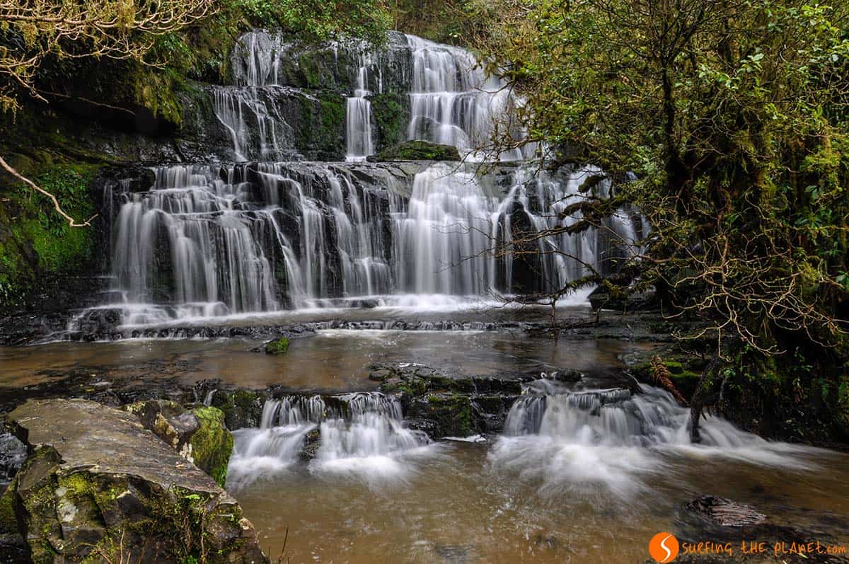 Cataratas Purakaunui, Costa Sur, Nueva Zelanda | Que ver y hacer en Nueva Zelanda en 15 días Cataratas Purakaunui, Costa Sur, Nueva Zelanda | Que ver y hacer en Nueva Zelanda en 15 días
