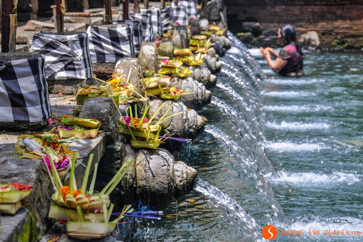 Tempio Tirta Empul vicino a Ubud, Bali | Cosa visitare a Bali in una settimana