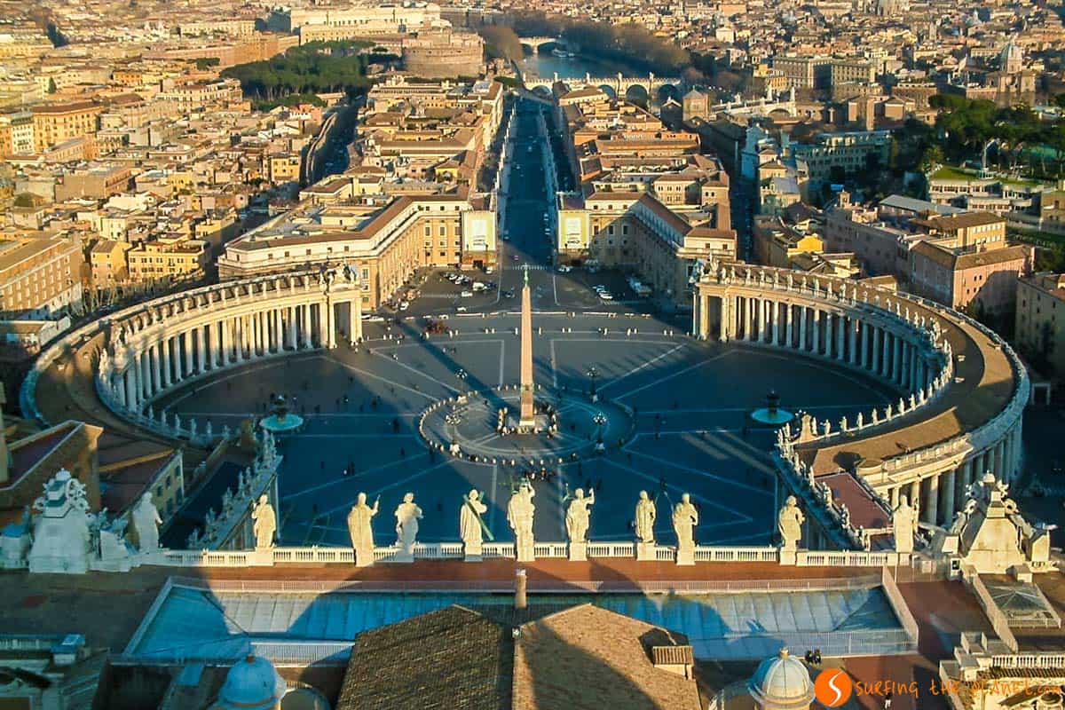Vista della cupola di San Pietro, Tivoli, Italia | Cosa vedere e fare a Roma in 3 giorni