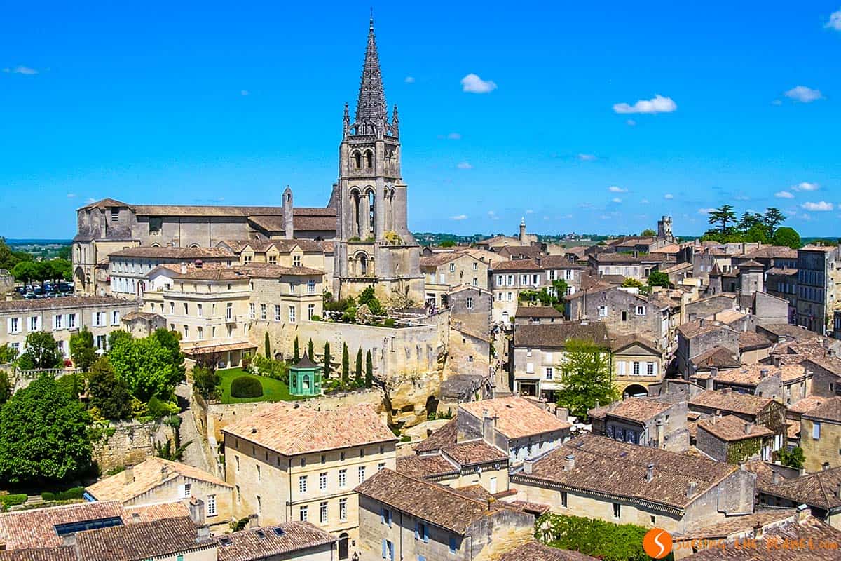 Vista de Saint Emilion, Francia | Como alquilar coche en Francia Vista de Saint Emilion, Francia | Como alquilar coche en Francia