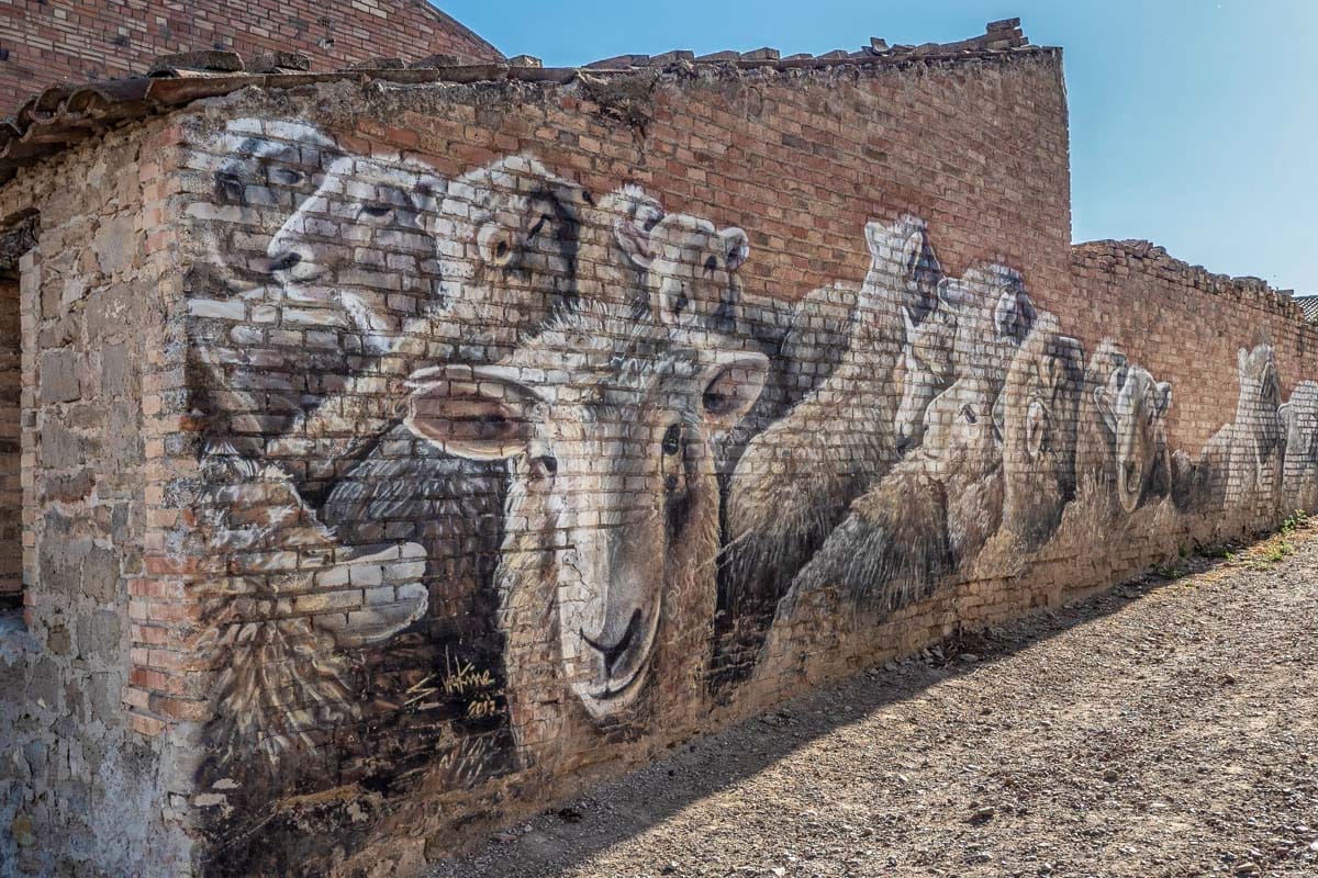 Graffiti, Penelles, Lleida, Cataluña 