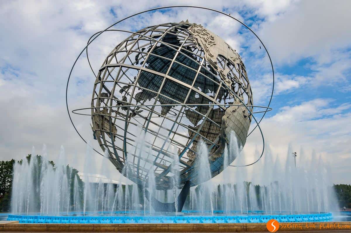 Globo, Flushing Meadows, Nueva York | Que hacer en Nueva York en 7 días Globo, Flushing Meadows, Nueva York | Que hacer en Nueva York en 7 días
