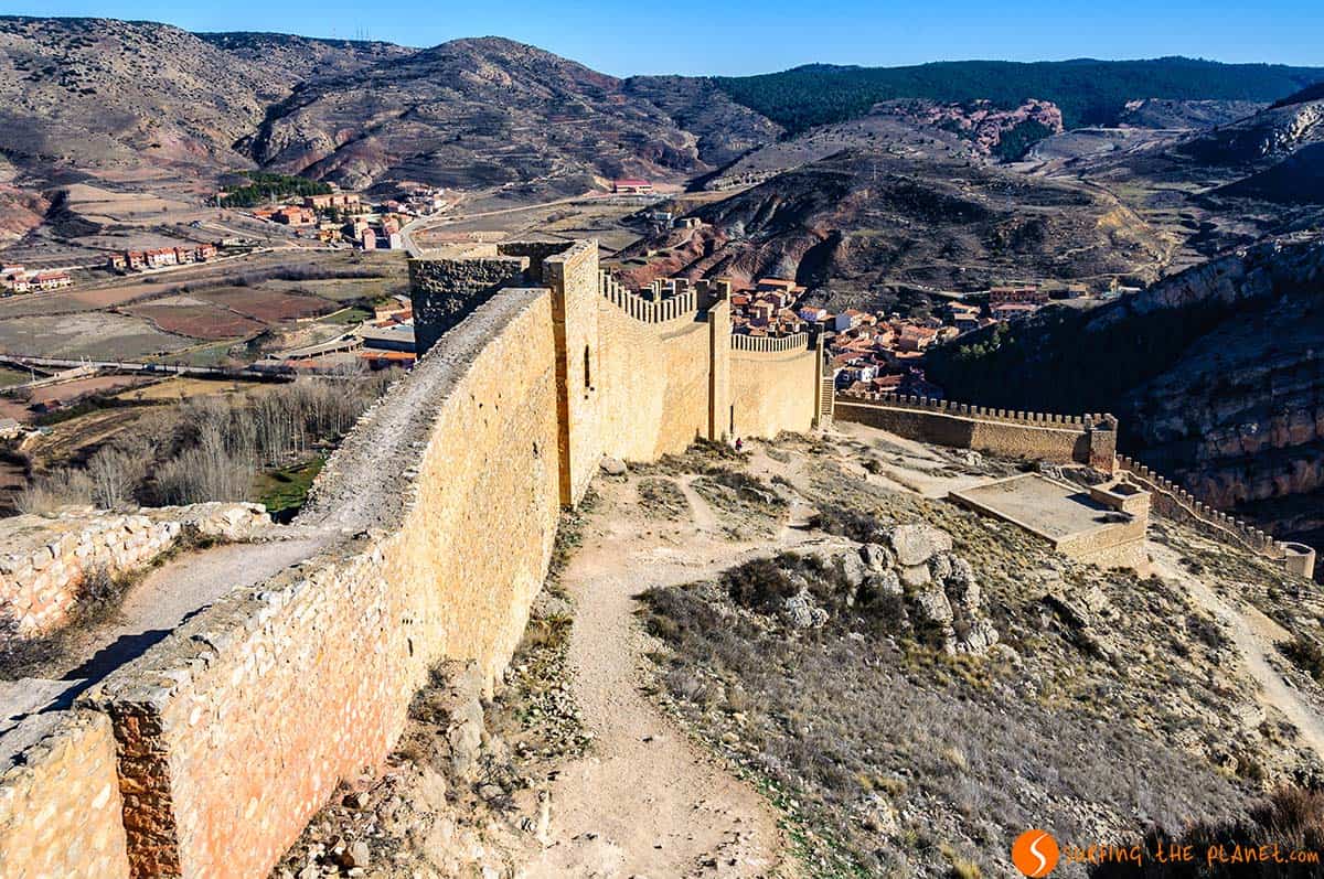 Town wall, Albarracín, Teruel, Spain Town wall, Albarracín, Teruel, Spain