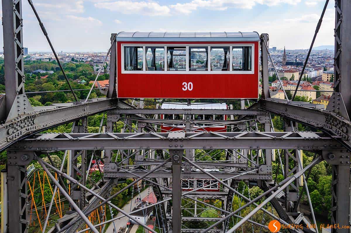 Ruota panoramica al Prater, Vienna, Austria | Cosa vedere a Vienna in 3 giorni Ruota panoramica al Prater, Vienna, Austria | Cosa vedere a Vienna in 3 giorni