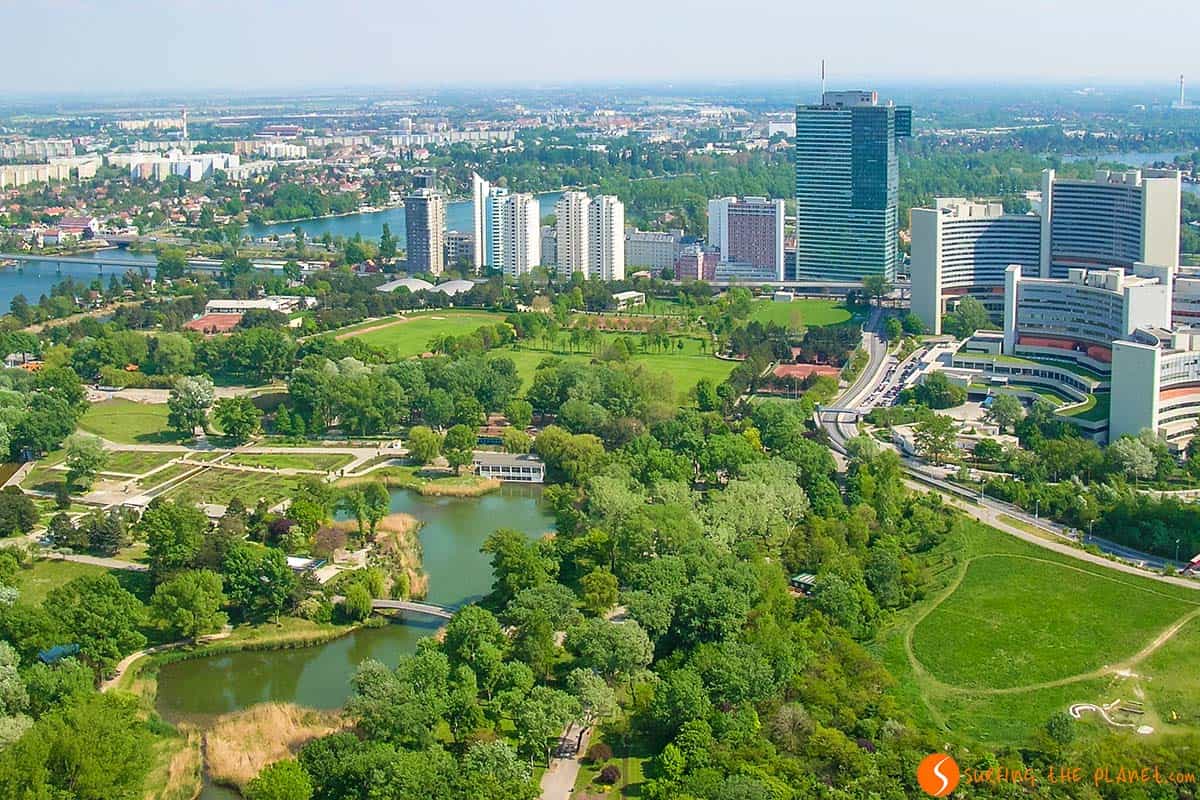 Parque del Danubio, Viena, Austria | Qué visitar en Viena Parque del Danubio, Viena, Austria | Qué visitar en Viena