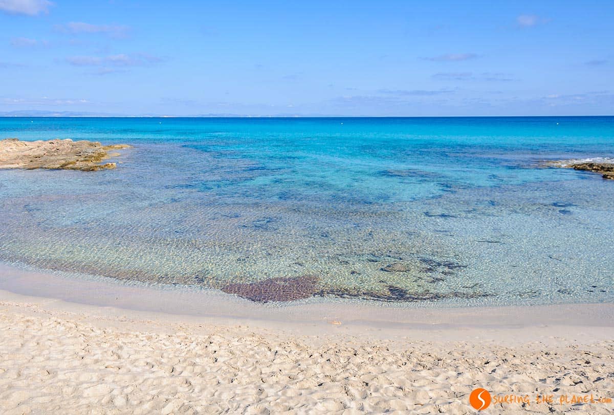 Playa Ses Platgetes, Formentera, España | Las mejores calas de Formentera