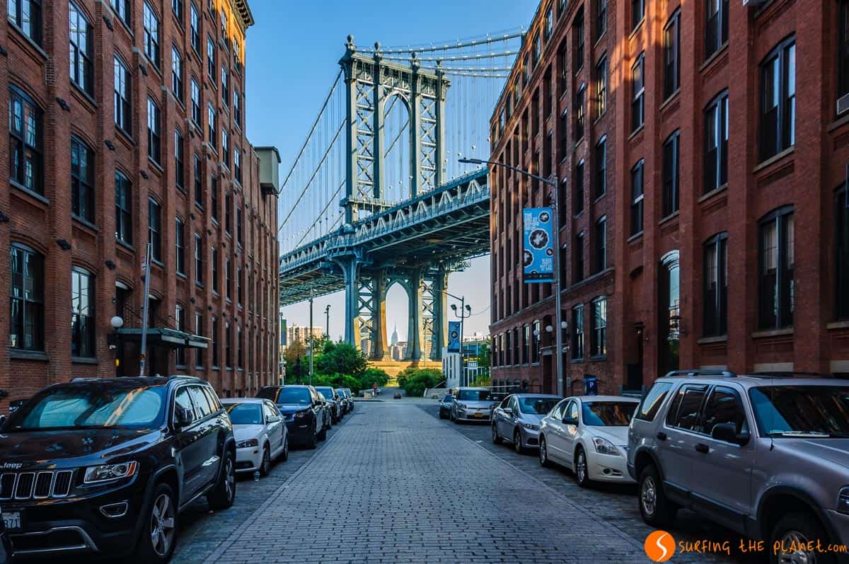 Vista del Puente Manhattan, Brooklyn, Nueva York | Que hacer en Nueva York Vista del Puente Manhattan, Brooklyn, Nueva York | Que hacer en Nueva York