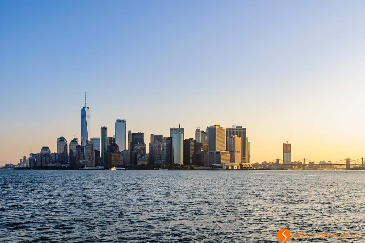 Vista Manhattan desde Staten Island Ferry, Nueva York | Que visitar en Nueva York en 7 días Vista Manhattan desde Staten Island Ferry, Nueva York | Que visitar en Nueva York en 7 días