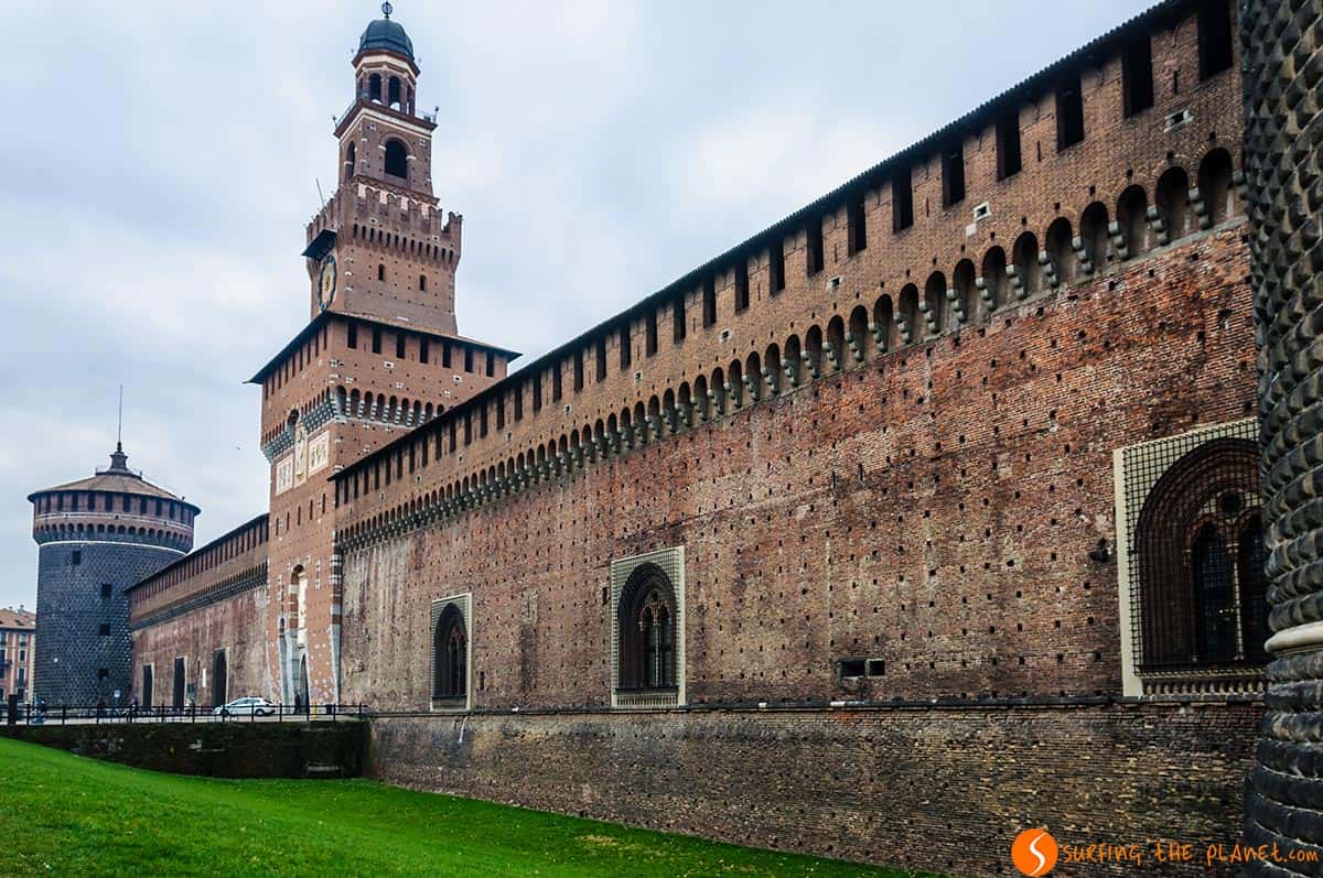 Castillo Sforza, Milan, Italia | Que ver en Milán en 2 días Castillo Sforza, Milan, Italia | Que ver en Milán en 2 días