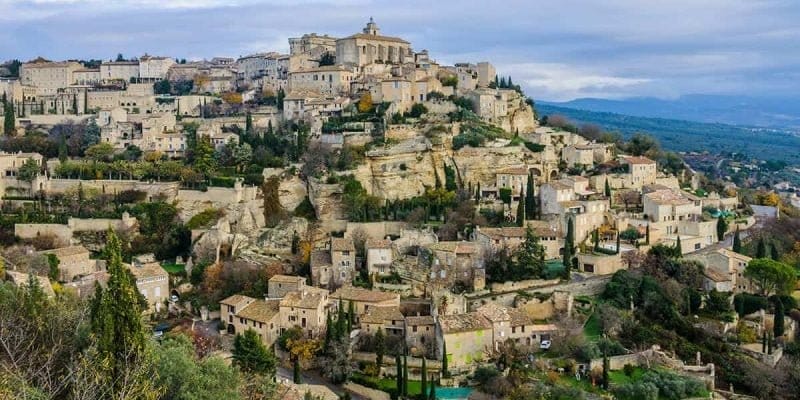 Que ver en la Provenza | Panorámico de Gordes, Provenza, Francia
