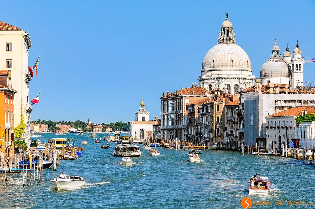 Vista de Gran Canal, Venecia, Italia | Que visitar en el Véneto