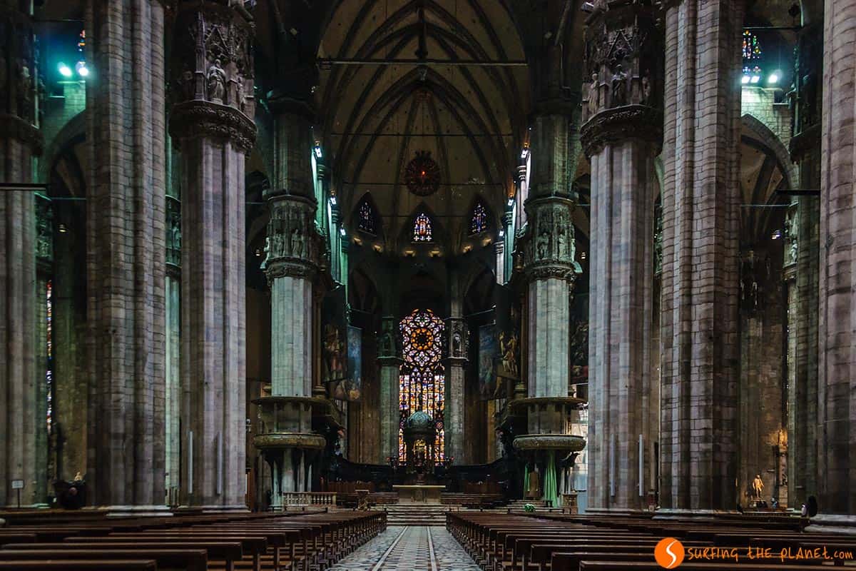 Interior de la Catedral, Milan, Italia | Que hacer en Milán en 2 días Interior de la Catedral, Milan, Italia | Que hacer en Milán en 2 días