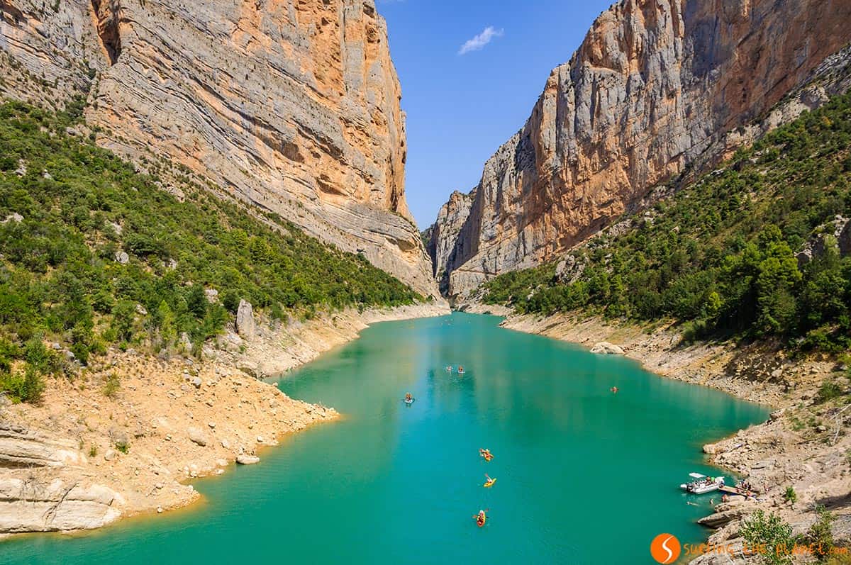 Vista del Congost de Mont-Rebei, Cataluña | Excursiones desde Barcelona Vista del Congost de Mont-Rebei, Cataluña | Excursiones desde Barcelona