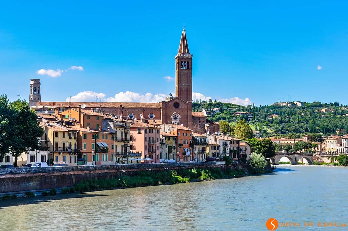 Iglesia Santa Anastasia, Verona, Italia