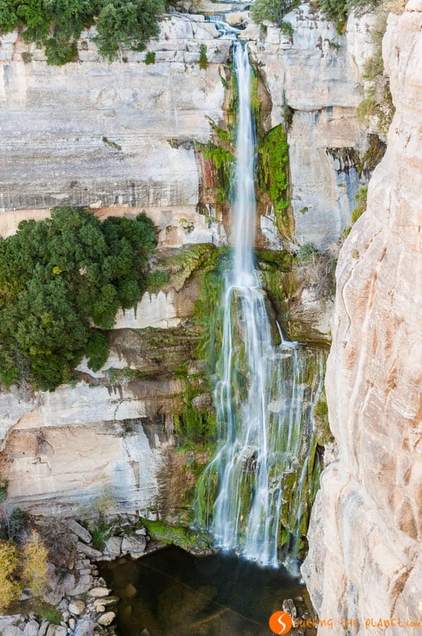 Salto de Sallent, Rupit, Cataluña, España Salto de Sallent, Rupit, Cataluña, España