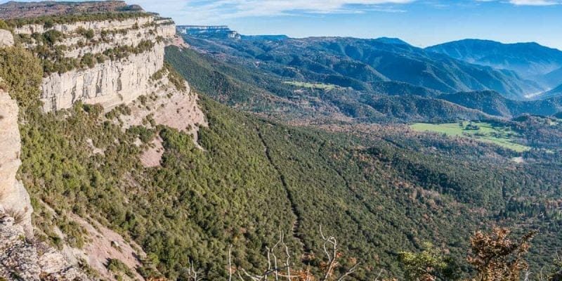 Qué ver en Rupit | Vistas de Cingles de Tavertet, Cataluña, España
