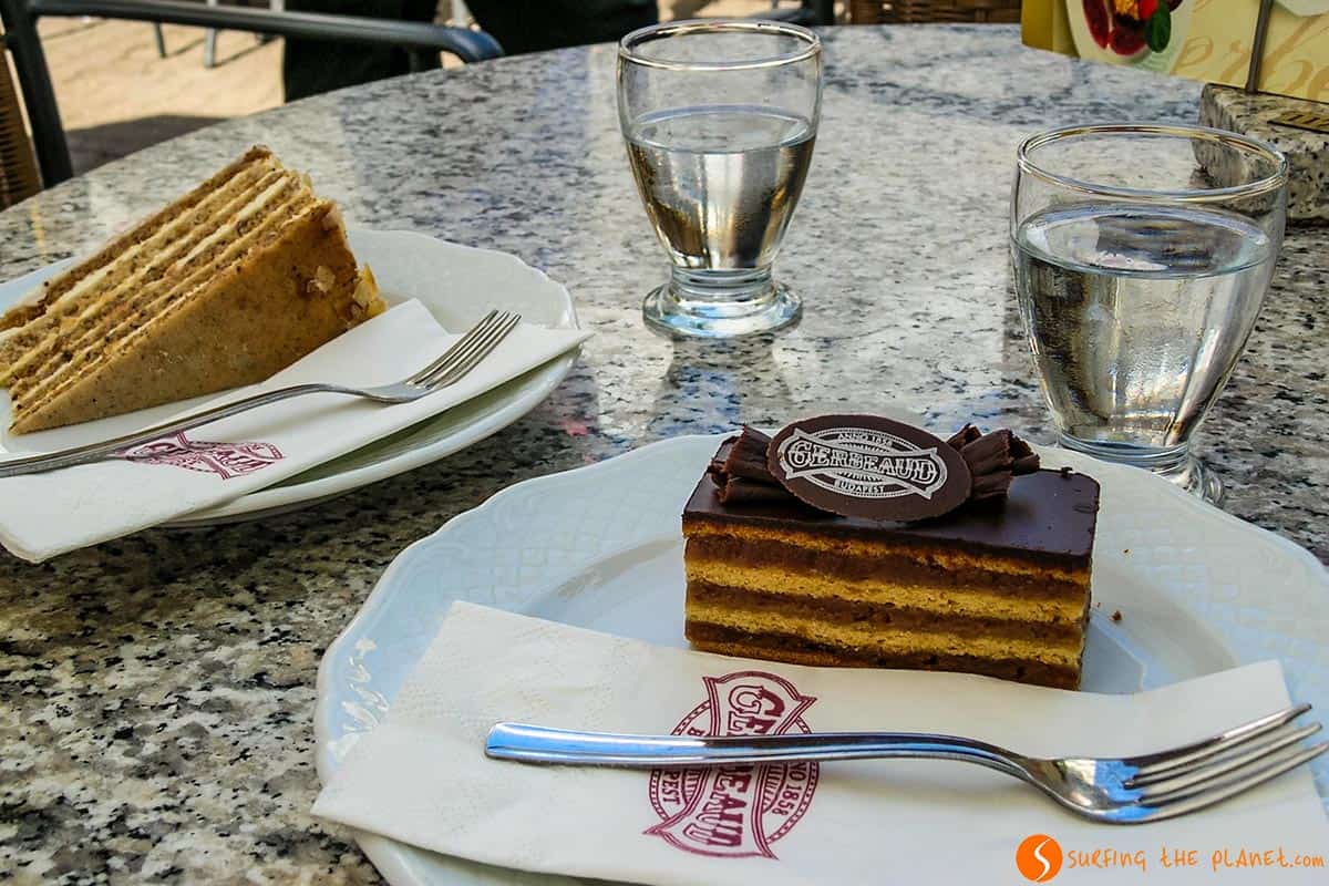 Pastel típico, Gerbaud, Budapest, Hungría | Qué ver y hacer en Budapest Pastel típico, Gerbaud, Budapest, Hungría | Qué ver y hacer en Budapest