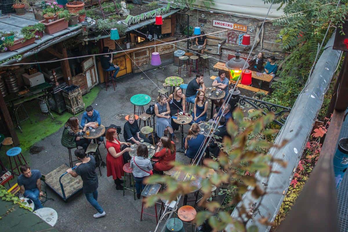 Garden, Szimpla Kert, Budapest | Things to see in Budapest in 2 days