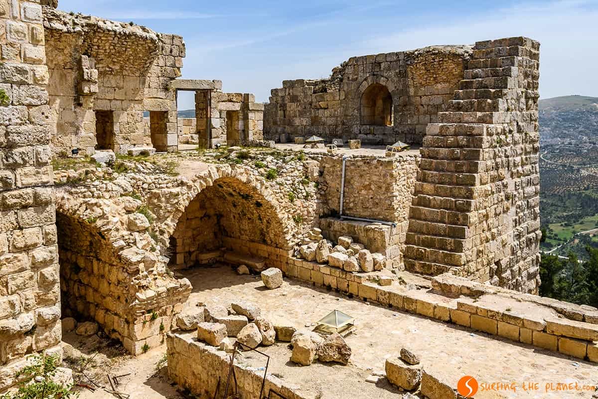 Castillo de Ajloun, Jordania Castillo de Ajloun, Jordania
