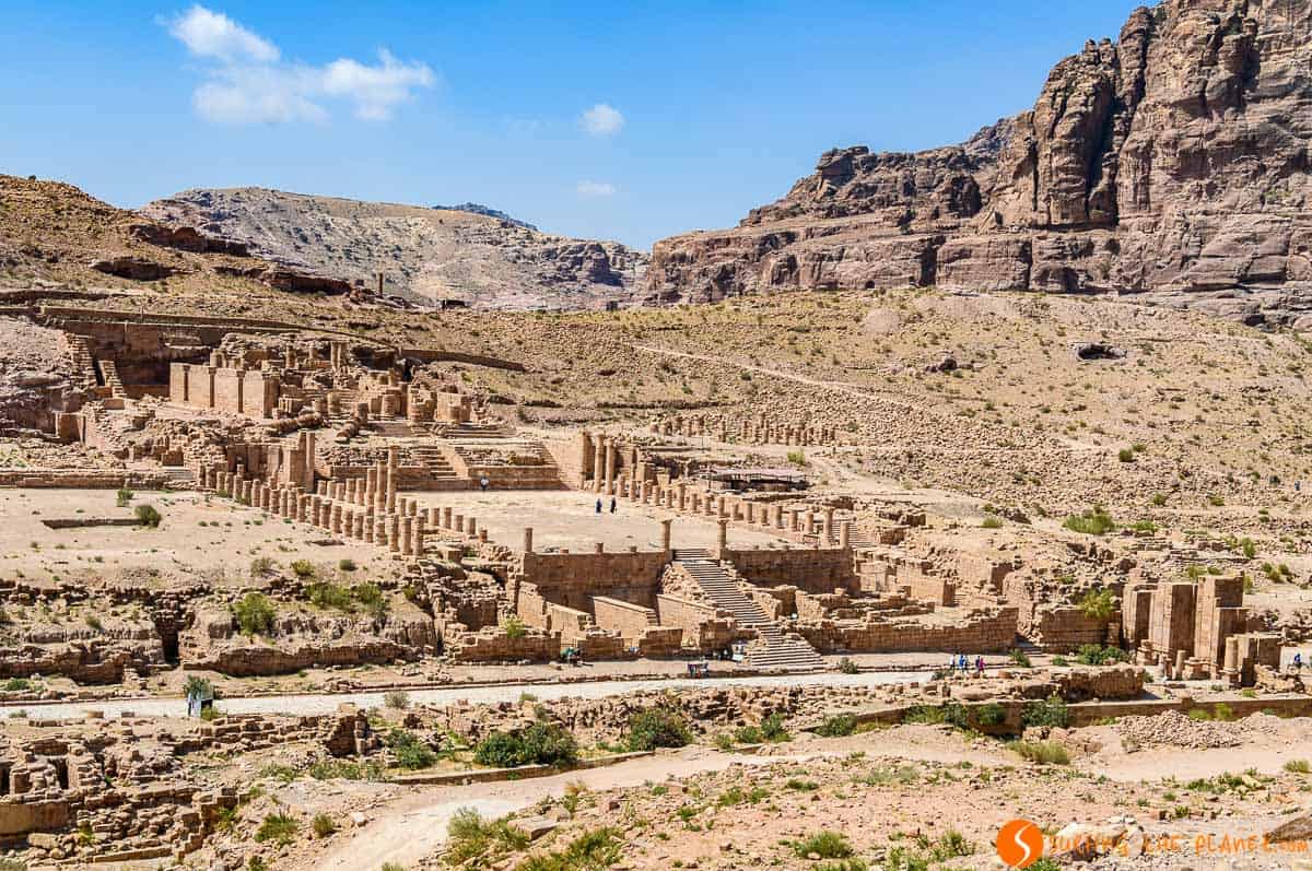 Gran Templo, Petra, Jordania | Que ver en Petra Gran Templo, Petra, Jordania | Que ver en Petra