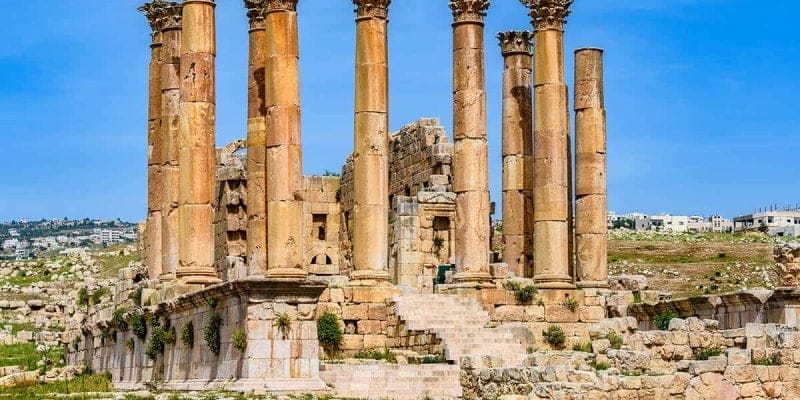 Templo de Artemis, Jerash, Jordania