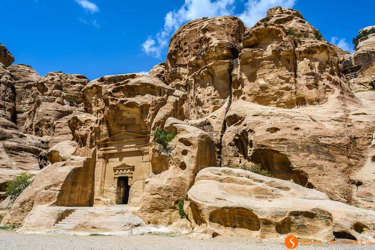 Templo, Little Petra, Jordania | Qué hacer en Petra en 2 días Templo, Little Petra, Jordania | Qué hacer en Petra en 2 días