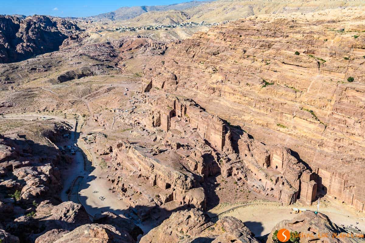 Vista del Alto Sacrificio, Petra, Jordania Vista del Alto Sacrificio, Petra, Jordania