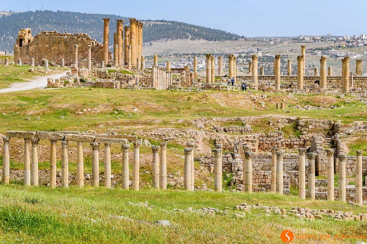 Vista panorámica, Jerash, Jordania | Excursión a Jerash, Ajloun y Mar Muerto Vista panorámica, Jerash, Jordania | Excursión a Jerash, Ajloun y Mar Muerto