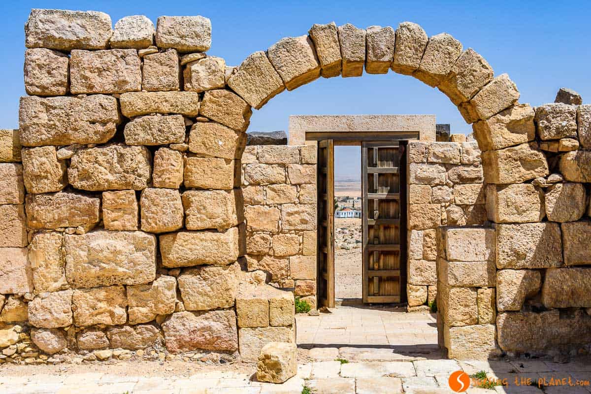 Arcos, Qasr Al-Hallbat, Jordania Arcos, Qasr Al-Hallbat, Jordania