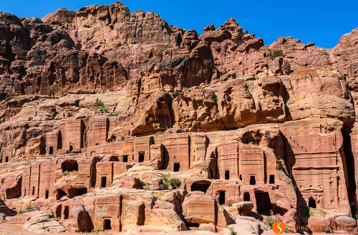 Calle de las Fachadas, Petra, Jordania | Que hacer en Petra en 1 día Calle de las Fachadas, Petra, Jordania | Que hacer en Petra en 1 día