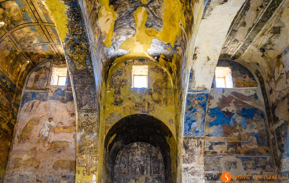 Interior, Qasr Amra, Jordania Interior, Qasr Amra, Jordania