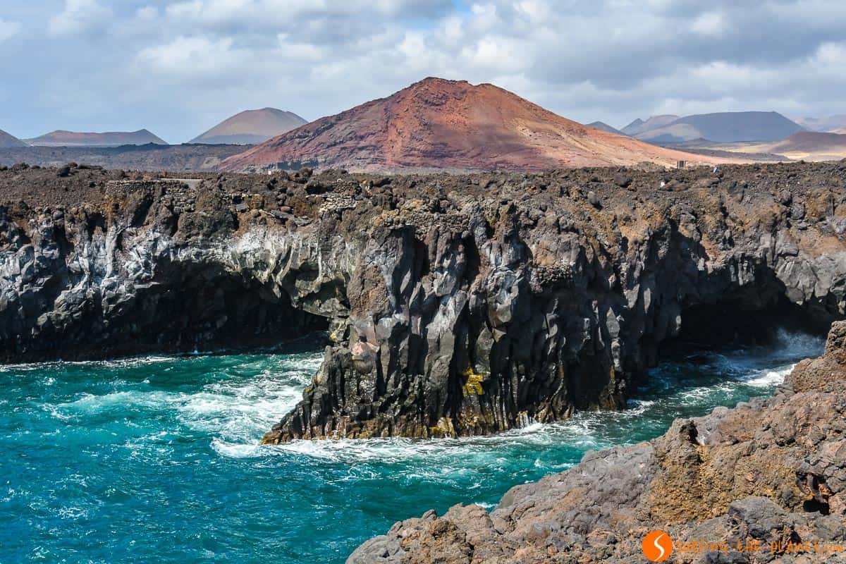 Los Hervideros cerca de El Golfo, Lanzarote, Islas Canarias | Que hacer en Lanzarote