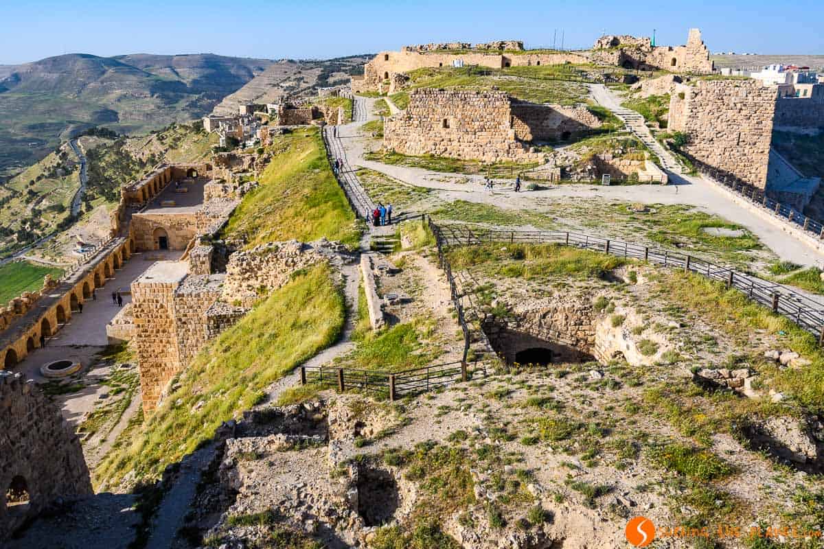 Vistas, Castillo De Kerak, Jordania | Qué hacer en Jordania en 15 días Vistas, Castillo De Kerak, Jordania | Qué hacer en Jordania en 15 días