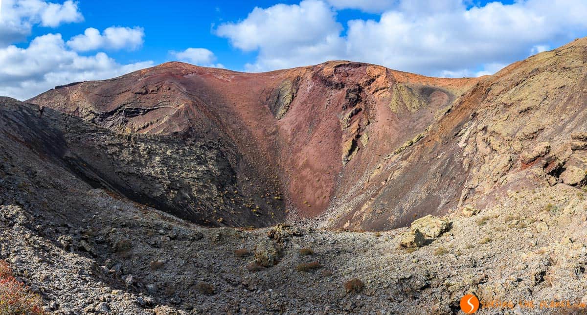 Cráter, Parque Nacional de Timanfaya, Lanzarote, Islas Canarias | Que hacer en Lanzarote 3 días Cráter, Parque Nacional de Timanfaya, Lanzarote, Islas Canarias | Que hacer en Lanzarote 3 días