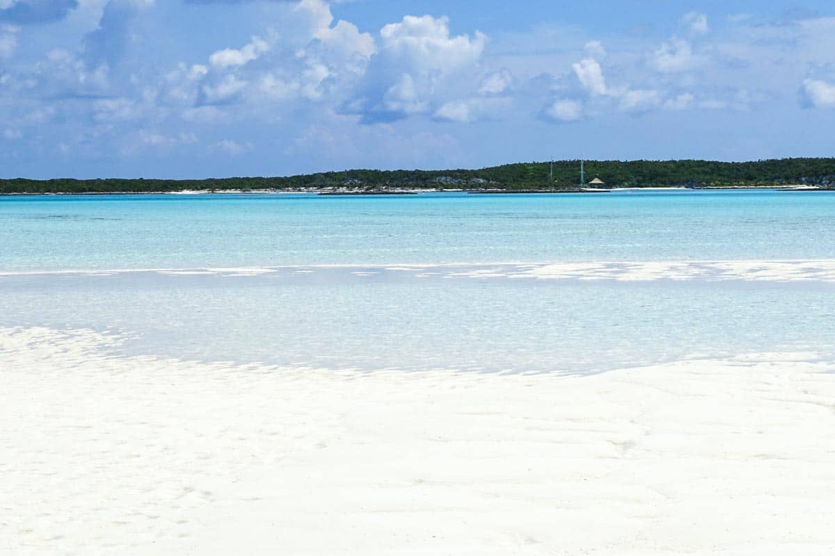 White Sand, Exumas, Bahamas