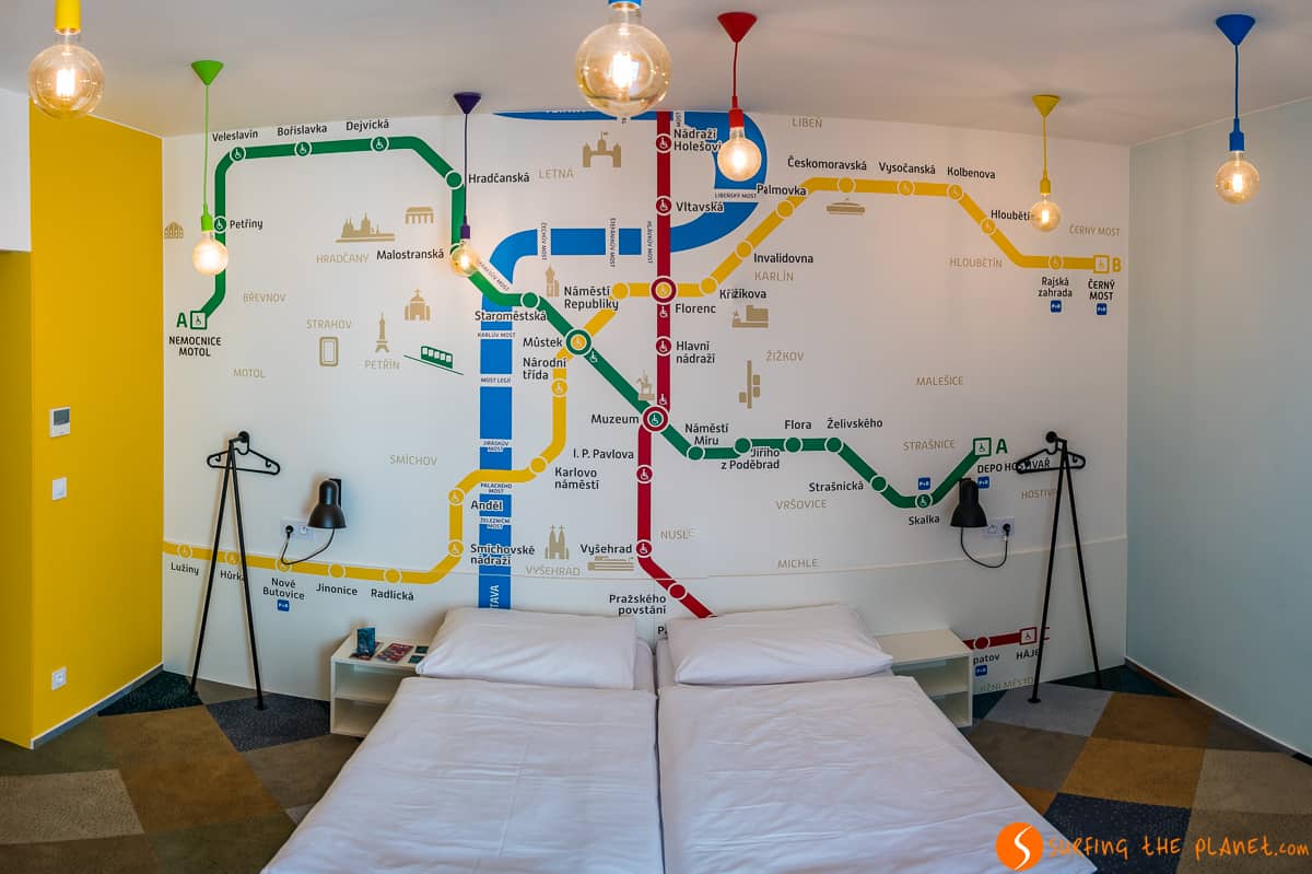 Habitación, Hotel Meet Me 23, Praga | Un hotel tecnológico en Praga Habitación, Hotel Meet Me 23, Praga | Un hotel tecnológico en Praga