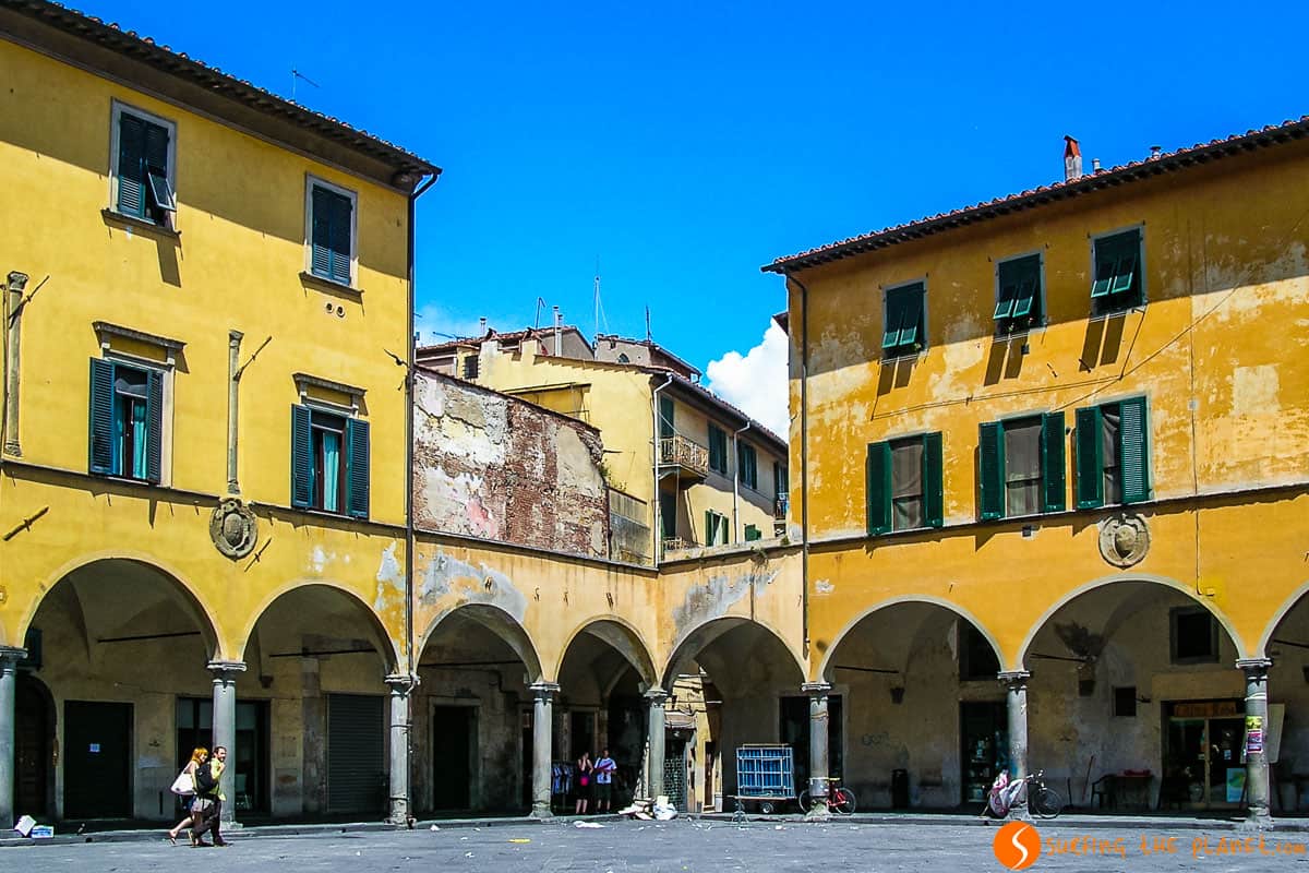 Plaza de Vettovaglie, Pisa, Italia Plaza de Vettovaglie, Pisa, Italia