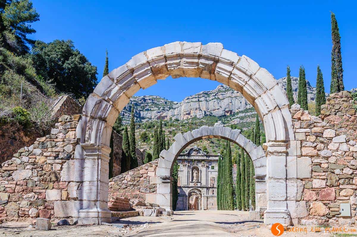 Portería, Cartoixa de Scala Dei, Cataluña Portería, Cartoixa de Scala Dei, Cataluña