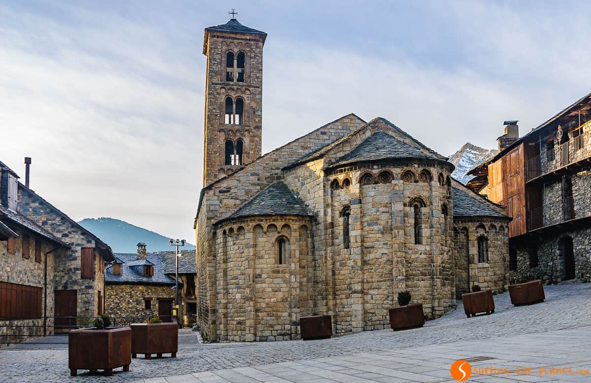 Santa Maria de Taüll, Vall de Boí, Cataluña Santa Maria de Taüll, Vall de Boí, Cataluña