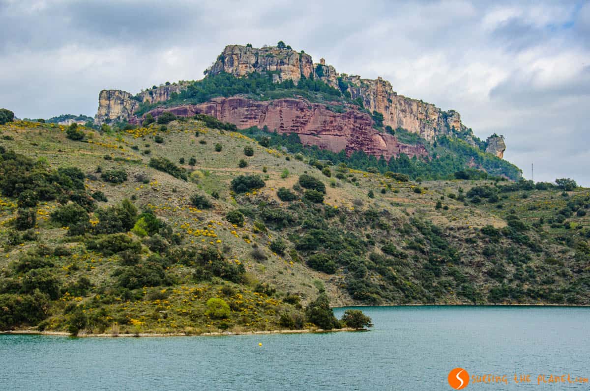 Desde el embalse, Siurana de Prades, Cataluña Desde el embalse, Siurana de Prades, Cataluña
