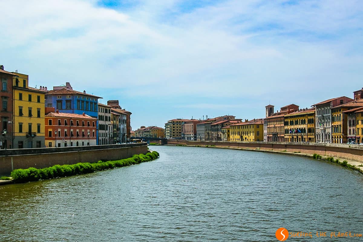 Vistas del Río Arno, Pisa, Italia | Que ver en Pisa en un día Vistas del Río Arno, Pisa, Italia | Que ver en Pisa en un día