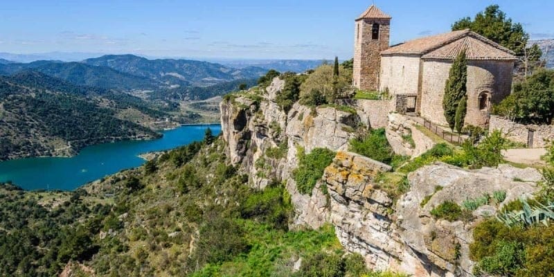 Vistas de Siurana de Prades, Cataluña