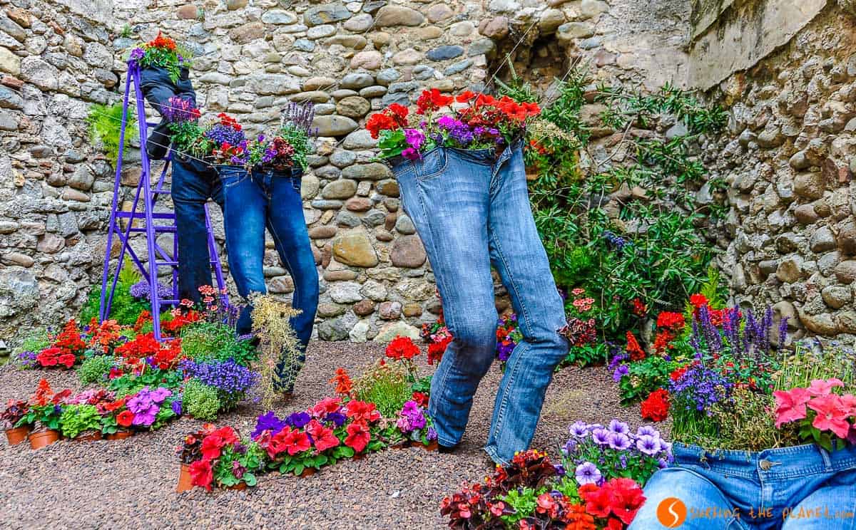 Composición de flores, Temps de Flor, Girona, Cataluña