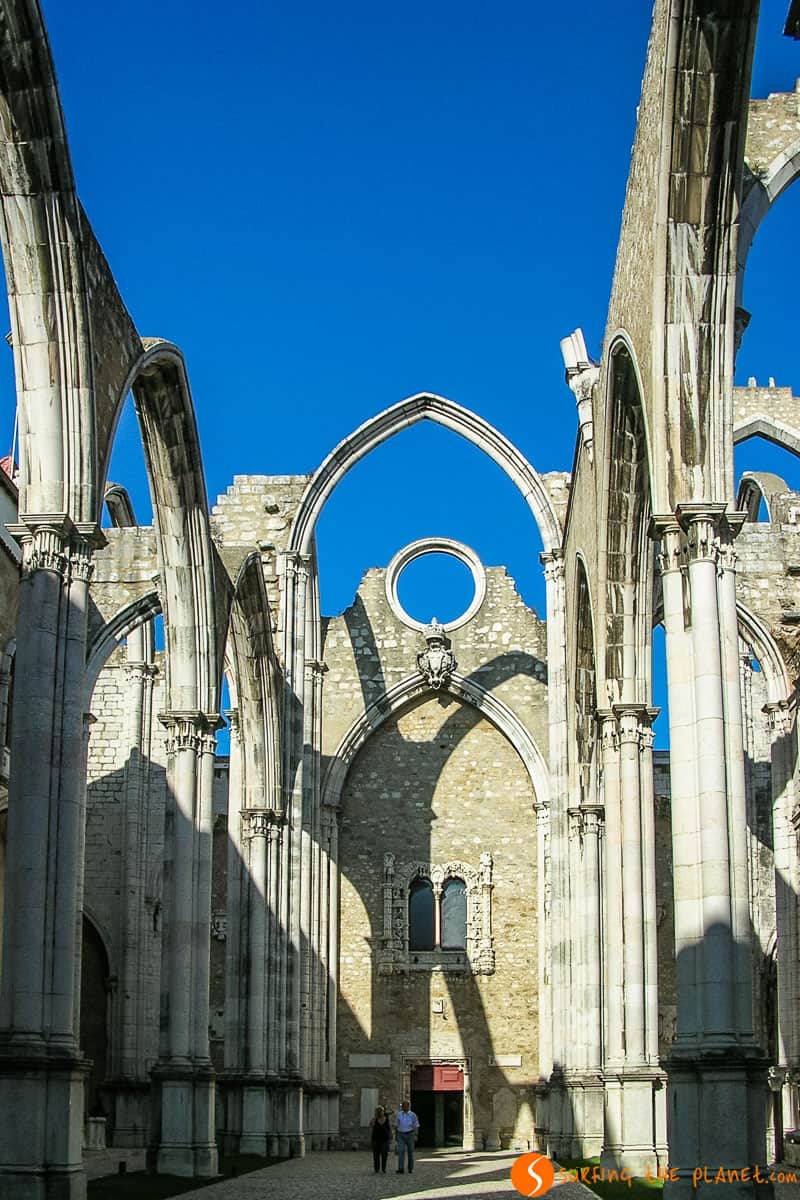 Chiesa del Convento do Carmo, Lisbona, Portogallo | Cosa fare a Lisbona in 4 giorni Chiesa del Convento do Carmo, Lisbona, Portogallo | Cosa fare a Lisbona in 4 giorni