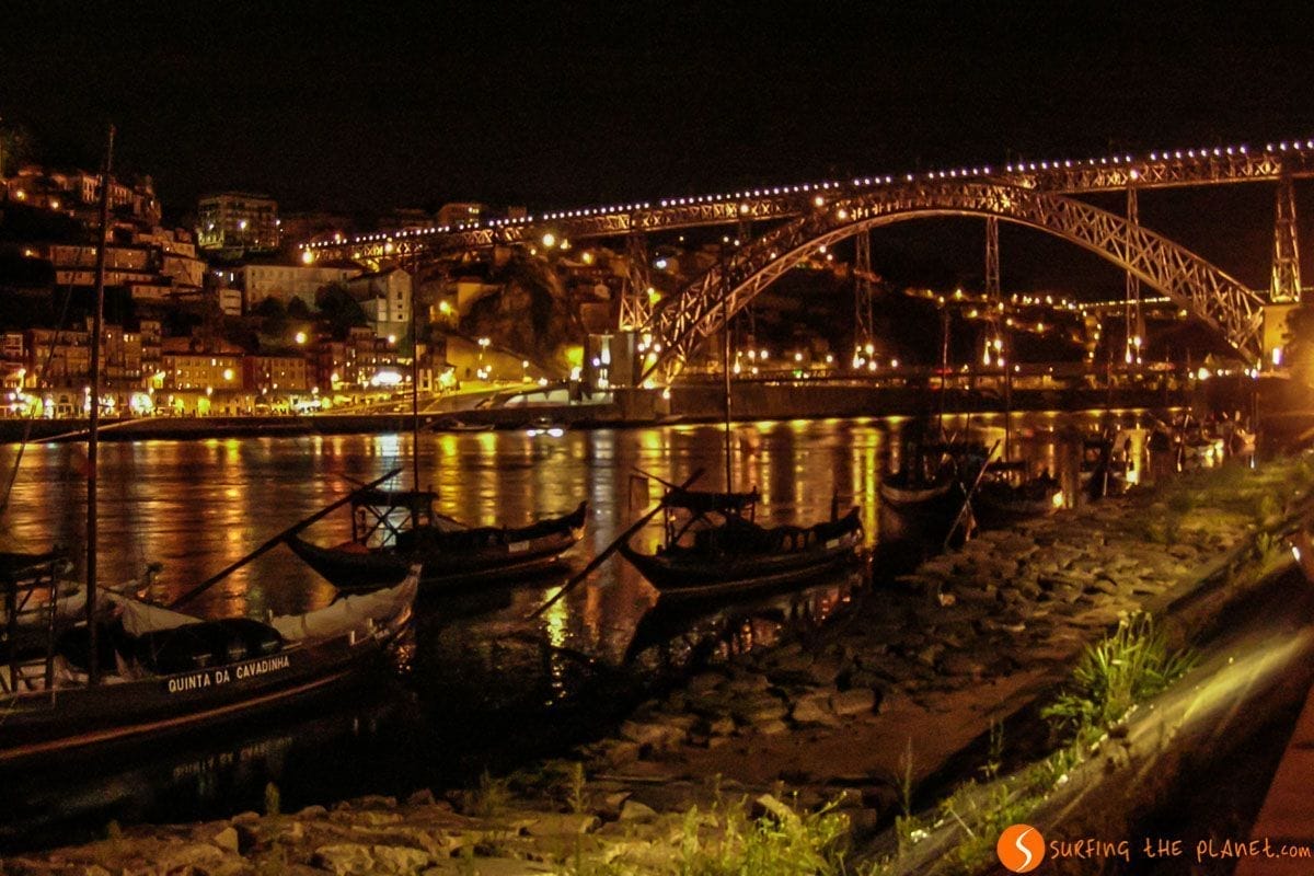Luces nocturnas de la Ribeira, Oporto, Portugal | Qué ver en Oporto Luces nocturnas de la Ribeira, Oporto, Portugal | Qué ver en Oporto