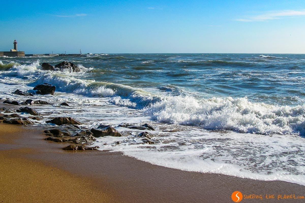 Playas de Foz, Oporto, Portugal Playas de Foz, Oporto, Portugal
