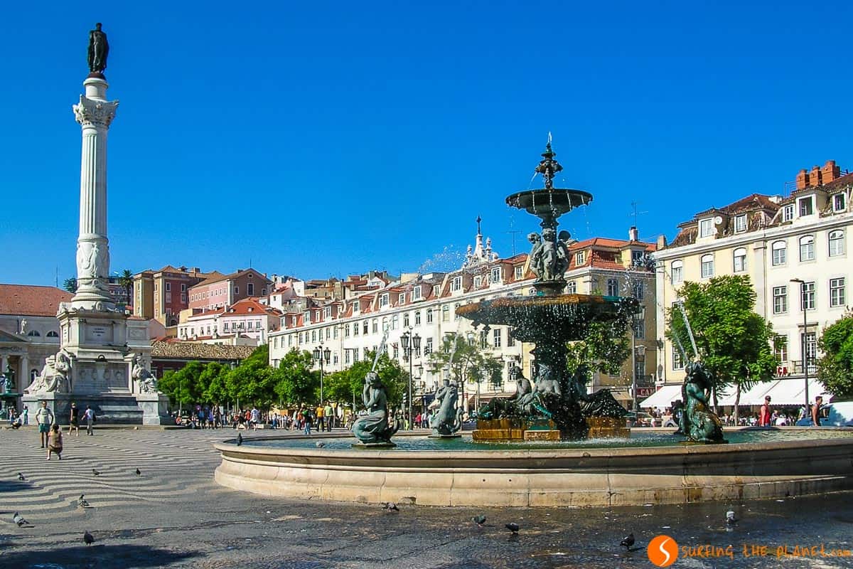 Praça do Rossio, Lisbona, Portogallo | Cosa visitare a Lisbona in 4 giorni Praça do Rossio, Lisbona, Portogallo | Cosa visitare a Lisbona in 4 giorni