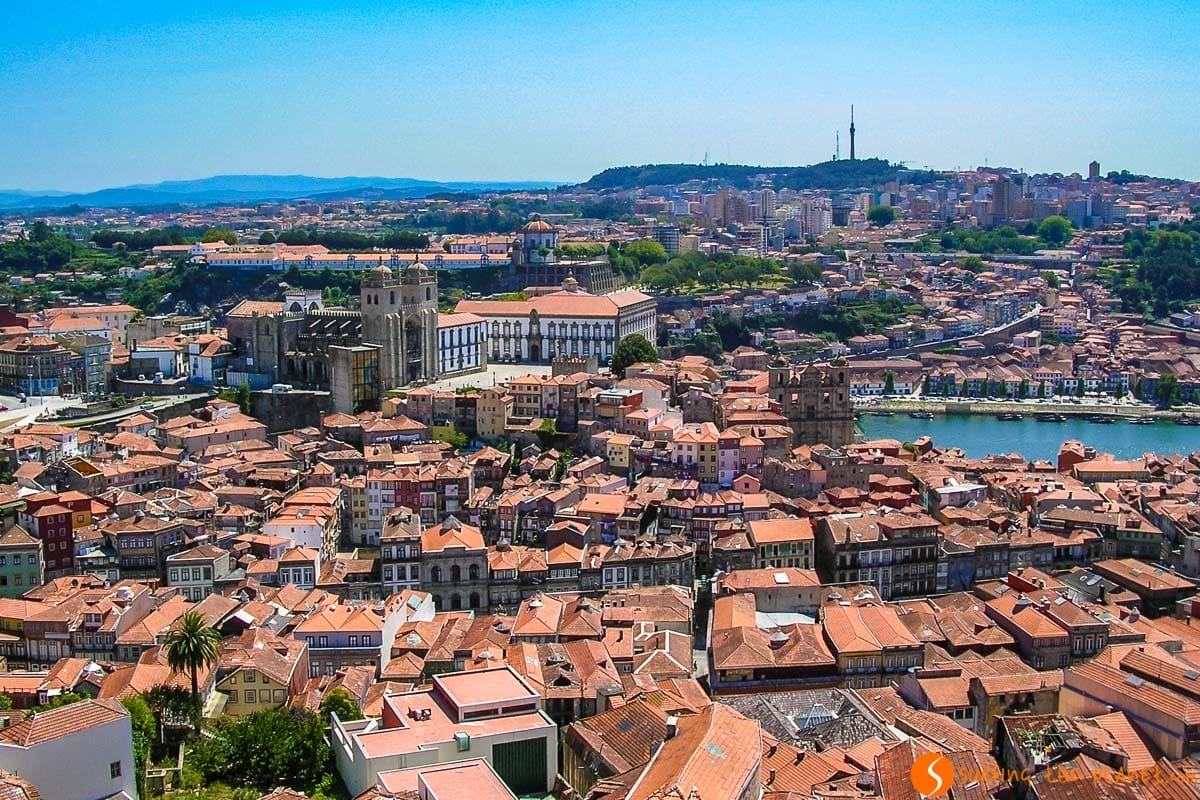 Vista desde la Torre de Clérigos, Oporto, Portugal | Que visitar en Oporto en 2 días Vista desde la Torre de Clérigos, Oporto, Portugal | Que visitar en Oporto en 2 días