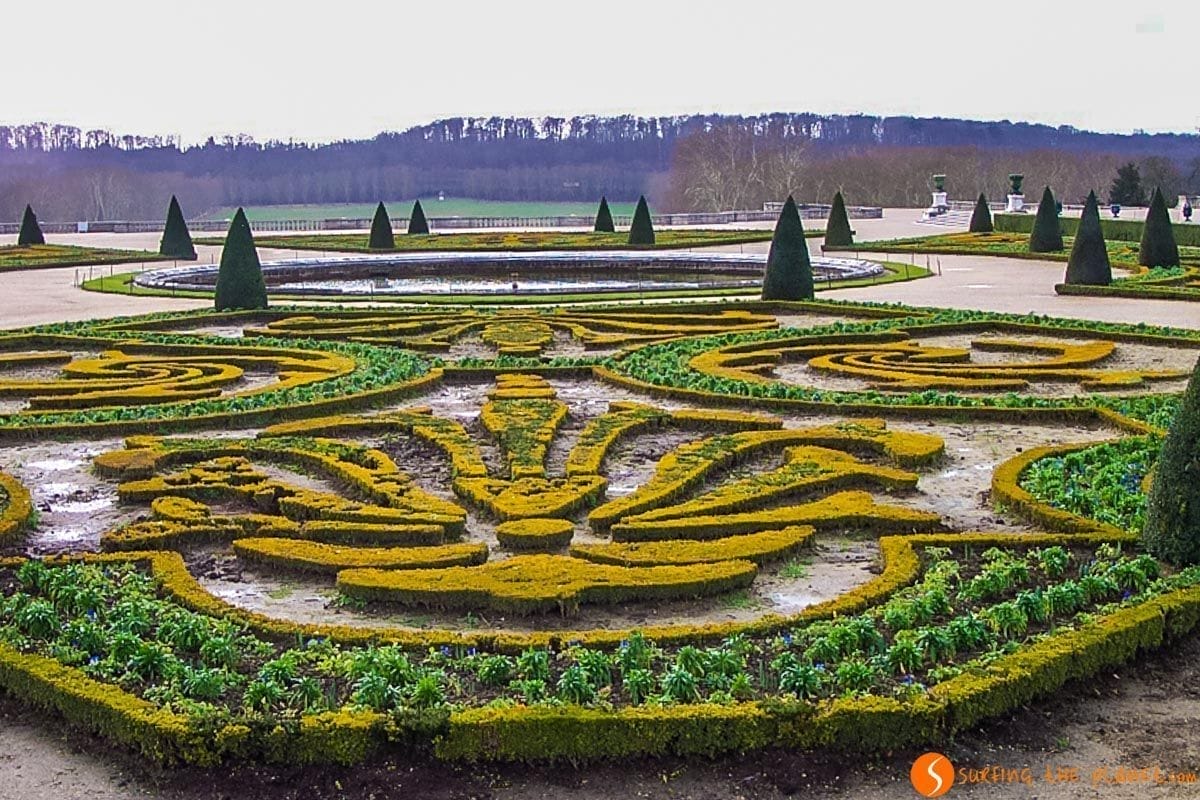 Jardines de Versalles, París